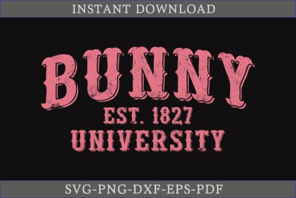 Bunny Est. 1827 University Easter Shirt