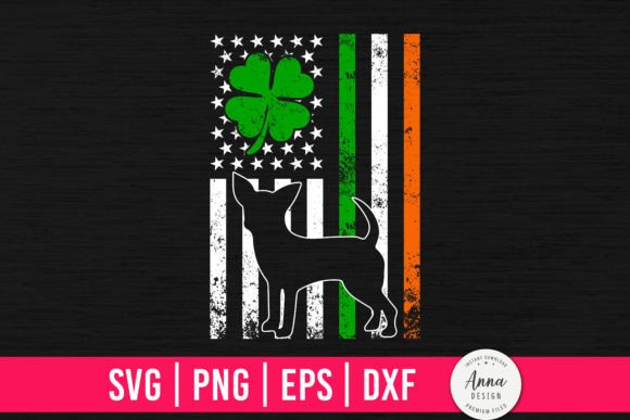 Chihuahua American Flag Graphics