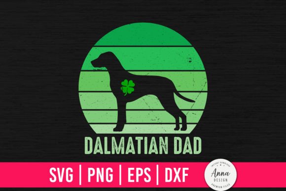 Dalmatian Dad St. Patrick’s Day Graphics