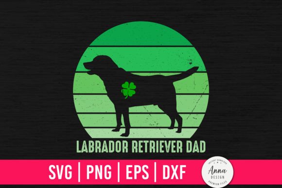 Labrador Retriever Dad St. Patrick’s Day Graphics