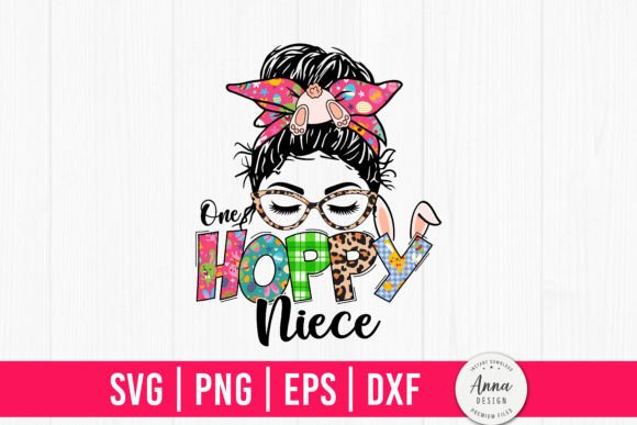 One Hoppy Niece Sublimation Graphics and Print Templates